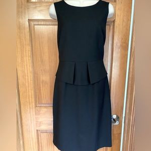 J. Crew sleeveless black dress